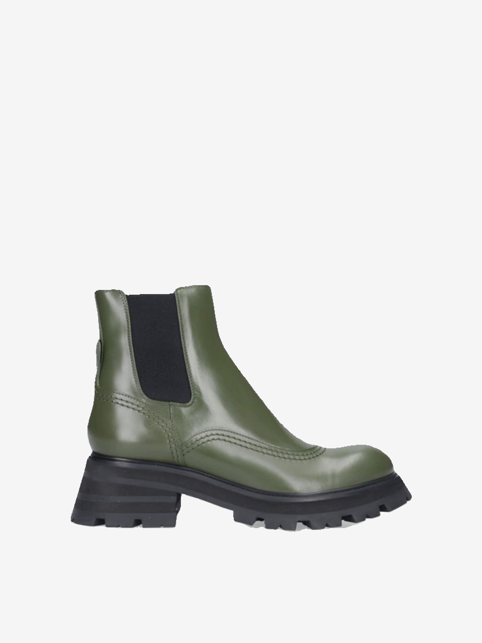 Ботинки Alexander McQueen зеленые