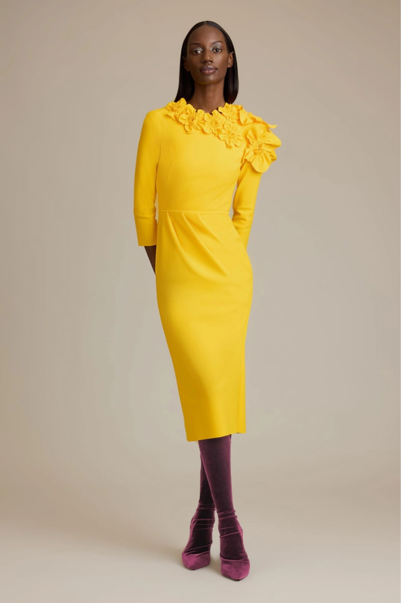 Платье Greta Constantine желтый