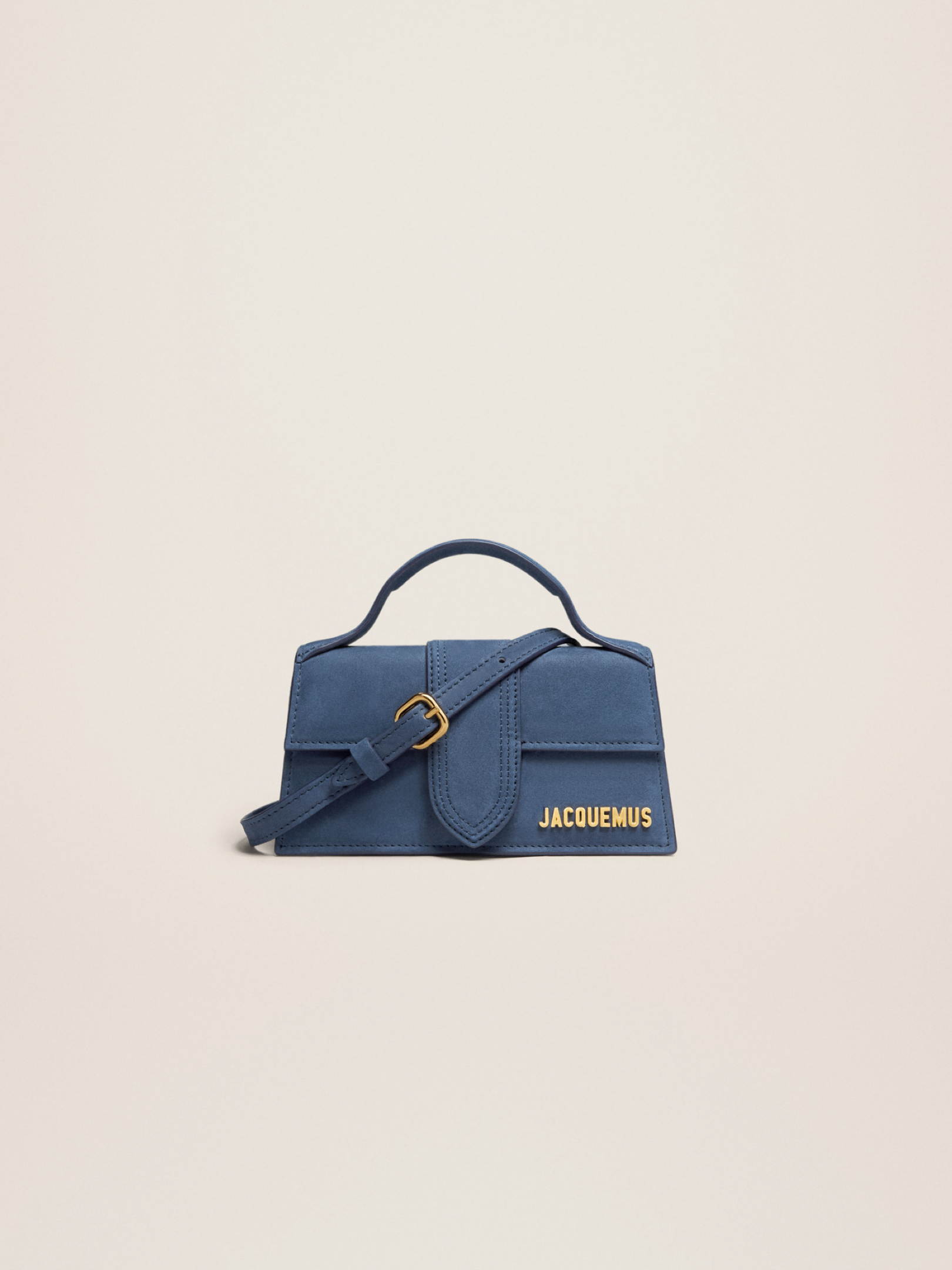 СУМКА-МИНИ LE BAMBINO JACQUEMUS синяя