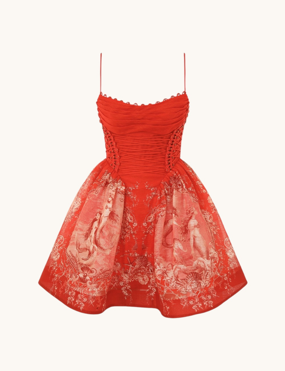 Платье-мини  REBELLION BEADED Zimmerman