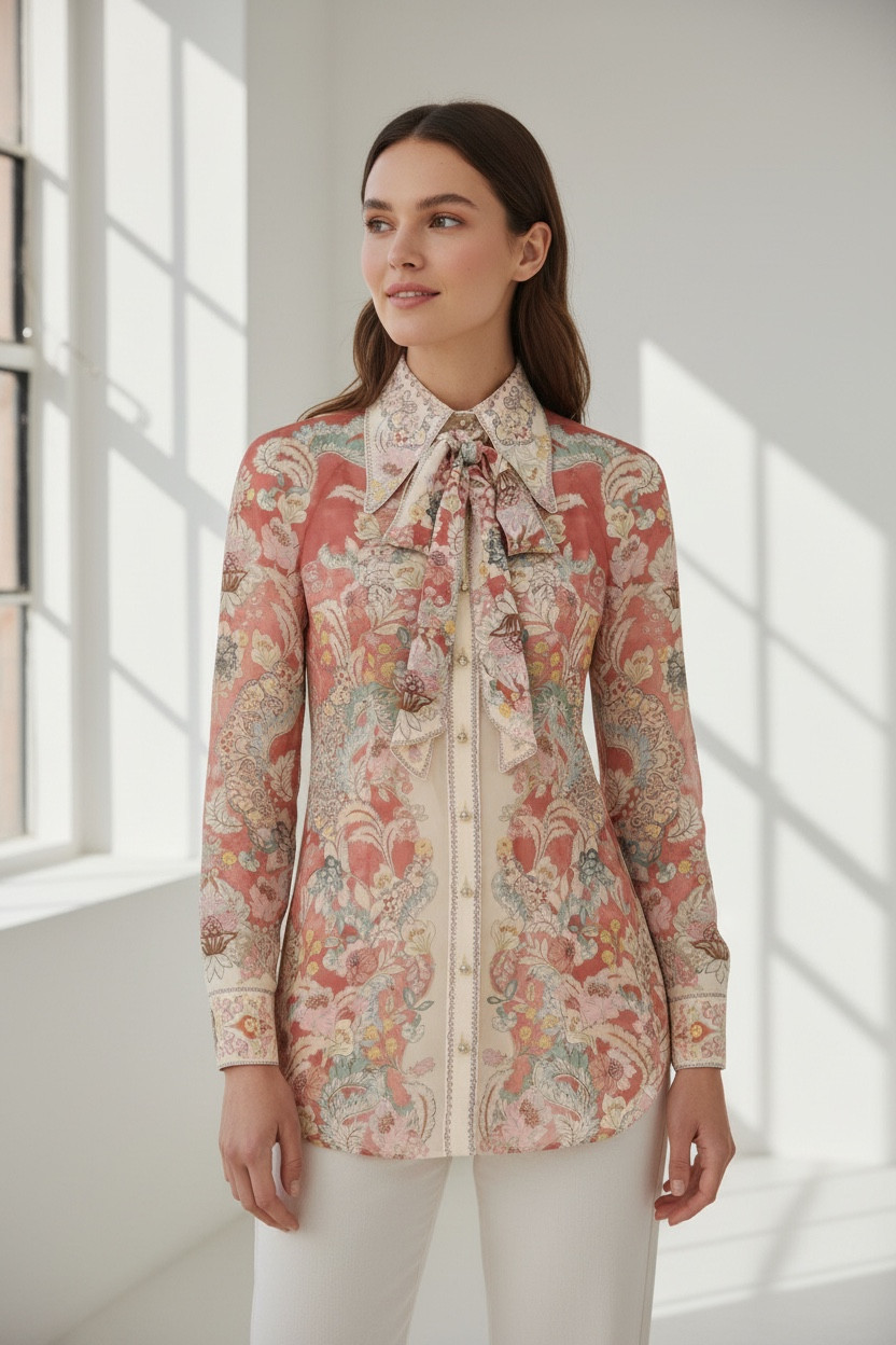 Рубашка REBELLION PUSSYBOW Zimmerman